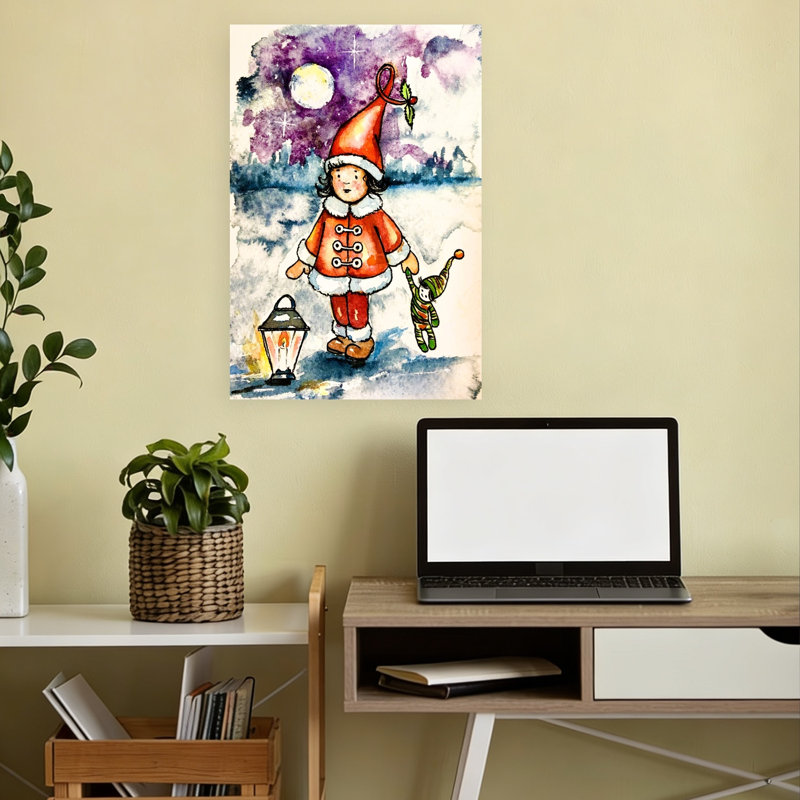 Print, 45.72cm H x 30.48cm W