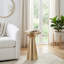 Table de bout décorative en métal Minimalist