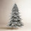Frosted 7.5' Pre-Lit Spruce Christmas Tree