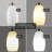 Kymorra 1 - Light Brushed Nickel Simple Pendant