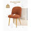 Sharynn Lambs wool Dining Chairs (Set of 2), Modern Thick Upholstered Kitchen Chairs-1017163285