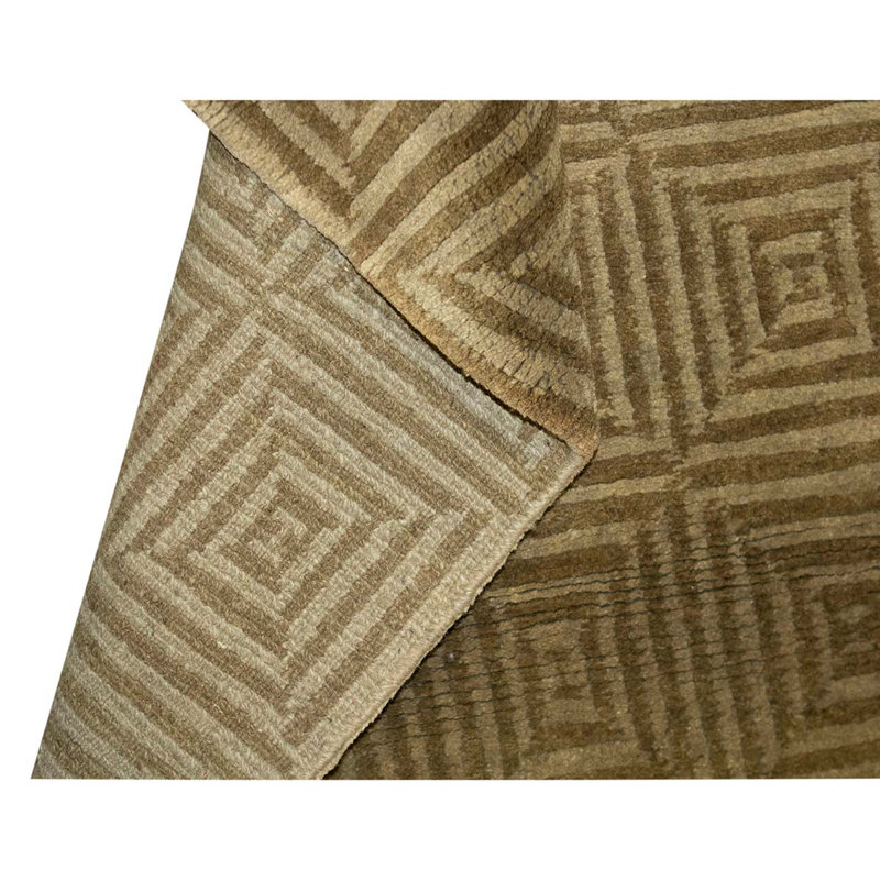 Hand Woven Wool Geometric Area Rug
