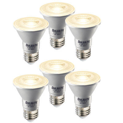 6.5 Watt (50 Watt Equivalent), PAR20 LED, Dimmable Light Bulb, Warm White (2700K) E26/Medium (Standard) Base