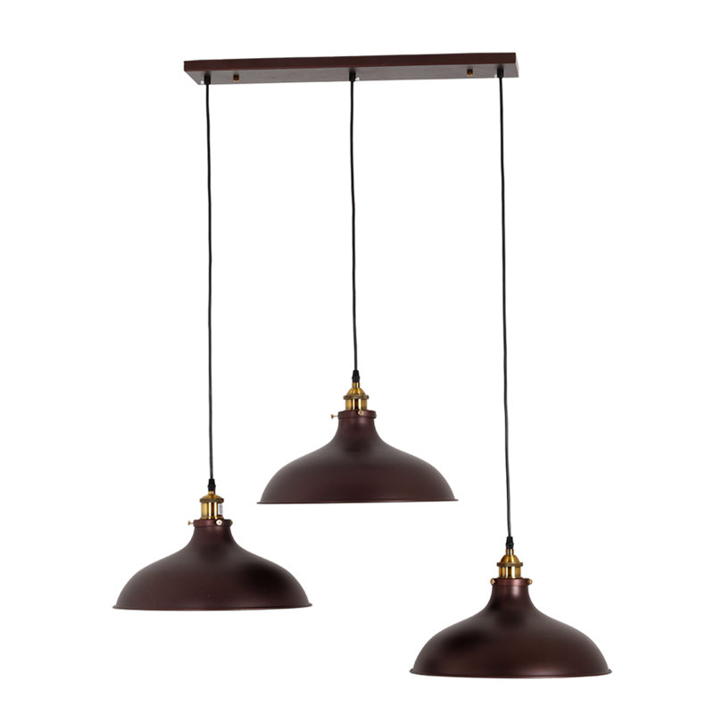 Luminaire dôme grappe 3 lumières Darcy