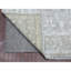 Tapis de couloir gris en laine noué à la main 2 pi 9 po x 16 pi Angora Oushak XL D3A3999A86C9473DA0193600317EDC6E
