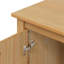 154cm Solid Wood Sideboard