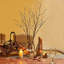 Branches de bouleau éclairées 100 lumières à DEL avec minuterie, branche artificielle à piles avec lumières chaudes et branches de saule pour la chambre à coucher, foyer, décoration de Noël-183177984