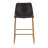 Upholstered Counter Stool with Metal Frame-1448904864