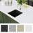 vidaXL Granite Kitchen Sink Single Basin Black-119892949