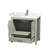 Sheffield Freestanding Single Bathroom Vanity with Marble Top-59388405-59388409-125042102