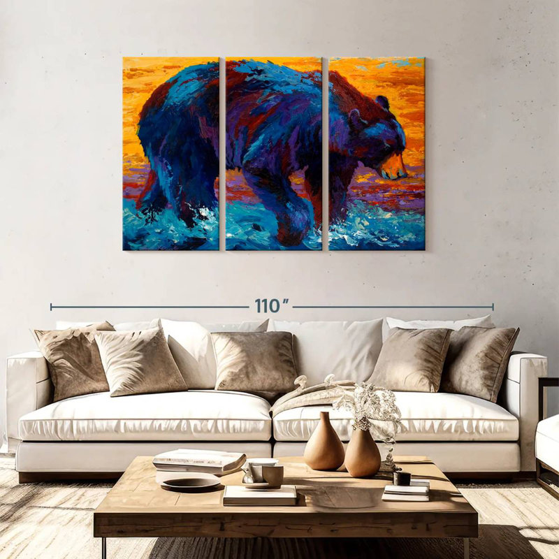 Brampt Rivers Edge II, 48" H x 74" W