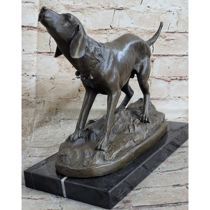 Statue de serre-livres sculpture bronze