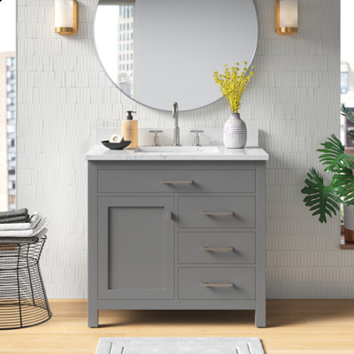 Ajhane 36" Single Bathroom Vanity Set