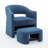 Torrence Upholstered Barrel Chair With Ottoman-127663963