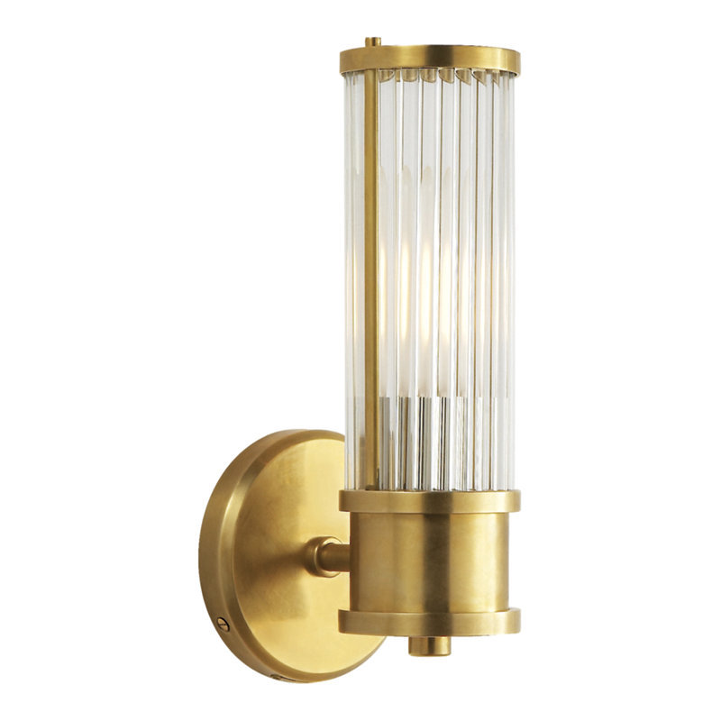 Ralph Lauren Allen 1 - Light Armed Sconce, Natural Brass