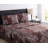Foliage Microfiber Floral Sheet Set-197090168-197090151
