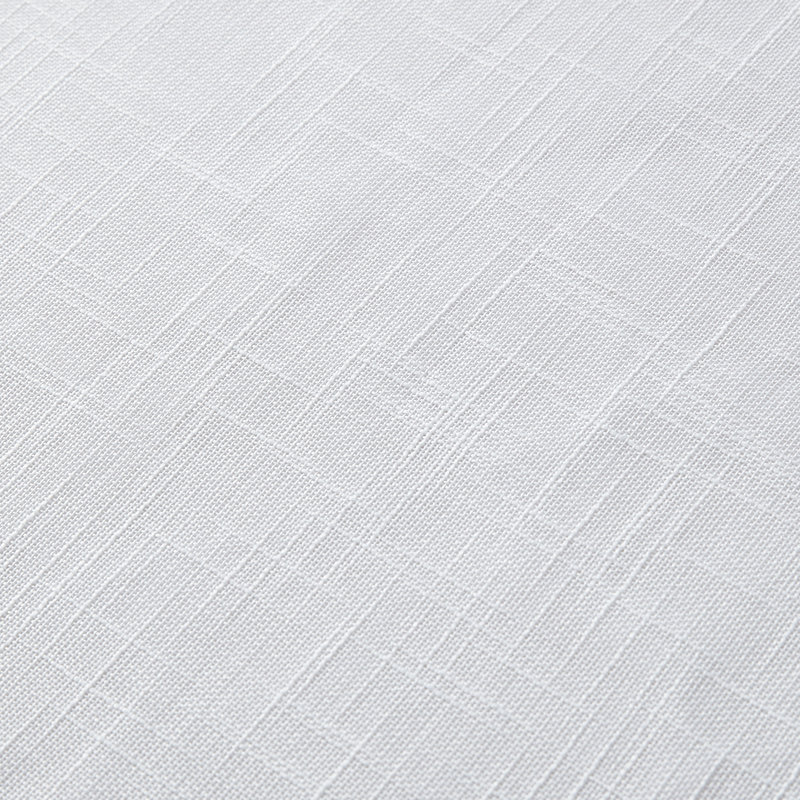 Panneau de rideau transparent avec passe-tringle Devaun, Blanc, L 52 po x L 84 po