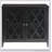 Black Console Table with Shelf Inside