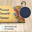 Non-Slip Floral Doormat