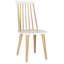 Chaise d'appoint en bois massif Rolde-803254015