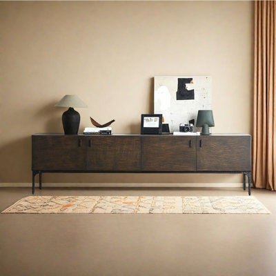 European and American style retro TV stand