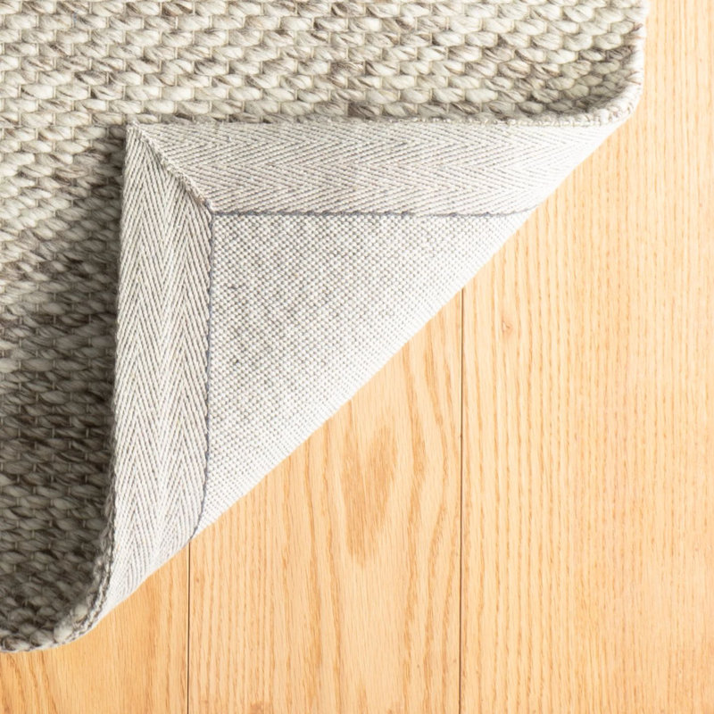 Loggia Natural Handwoven Wool Rug, Rectangle 3' x 5'