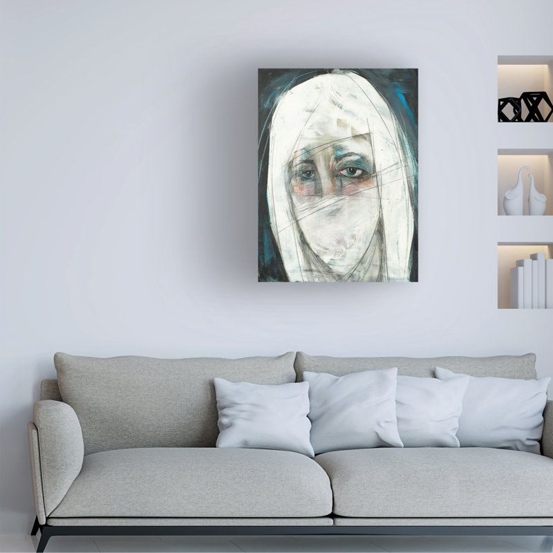 Œuvre sur toile «olog », H 14 po x l 19 po