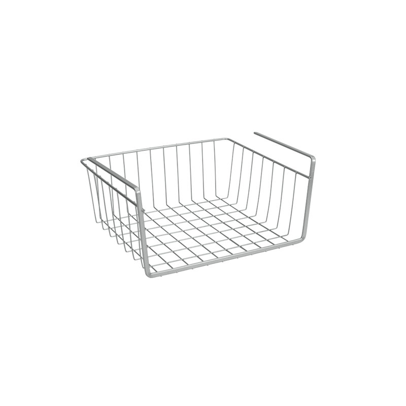 Kanguro Cupboard Basket 30 Cm Silver