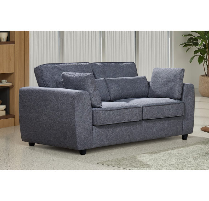 Chenille Sofa, Dark Grey, 2