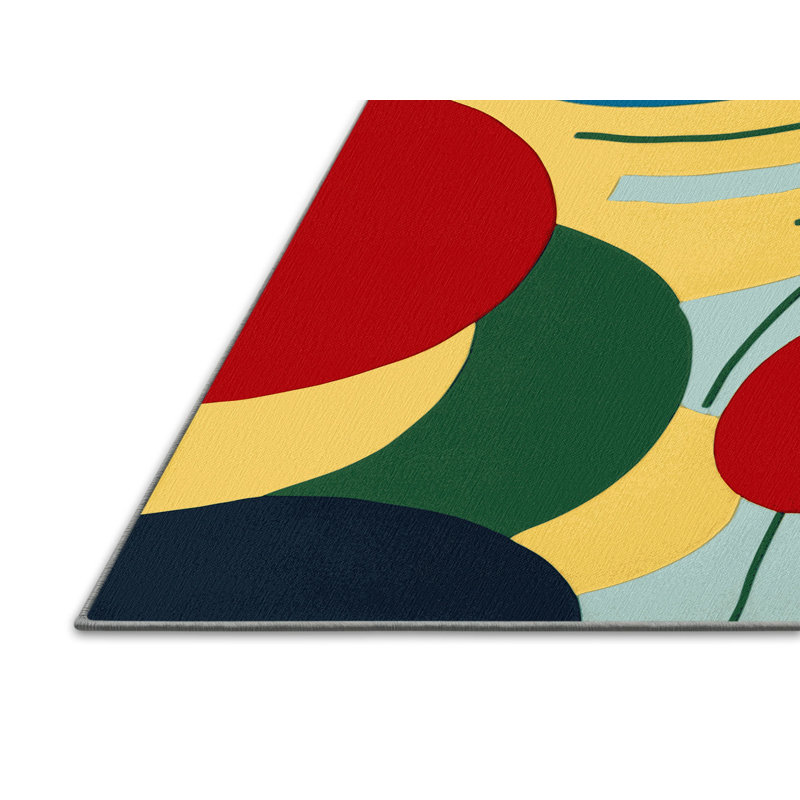 Perky Ruckus Rug, Square 8'