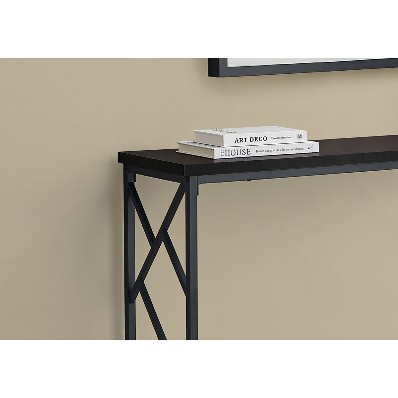 Table d'appoint contemporaine et moderne pour console, vestibule ou canapé, avec une conception simple et une fabrication durable