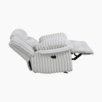 Melita 46" Modern & Contemporary Recliner - Corduroy Smooth Manual Recliner with Durable Reinforced Frame and Superior Comfort Seating