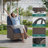 7 Piece Wicker Patio Furniture Set With 6" Thick Cushion - Outdoor Swivel Rocker Chairs Set With 3 Seat Sofa And Fire Pit Table, Patio Conversation Sets Proch Furniture For Balcony Deck-1242009396-1242009399