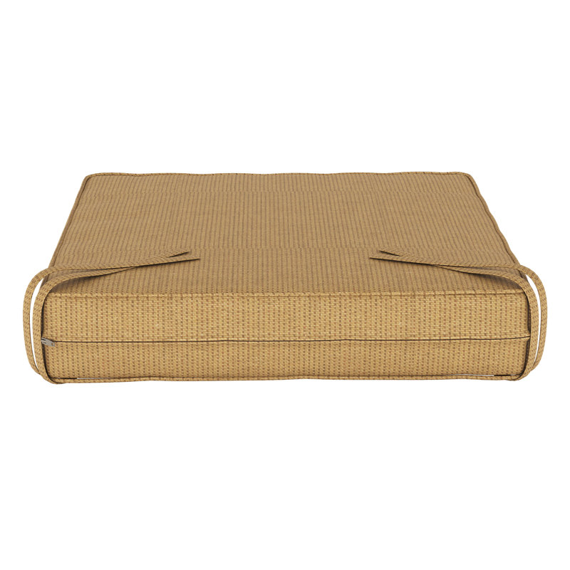 Outdoor Sunbrella® Seat Cushion, Spectrum Denim Sunbrella®, 17" W x 17" D