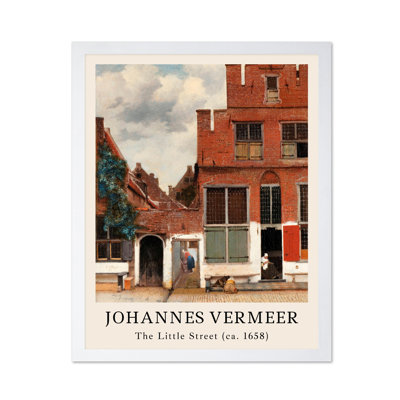Johannes Vermeer - The Little Street No1