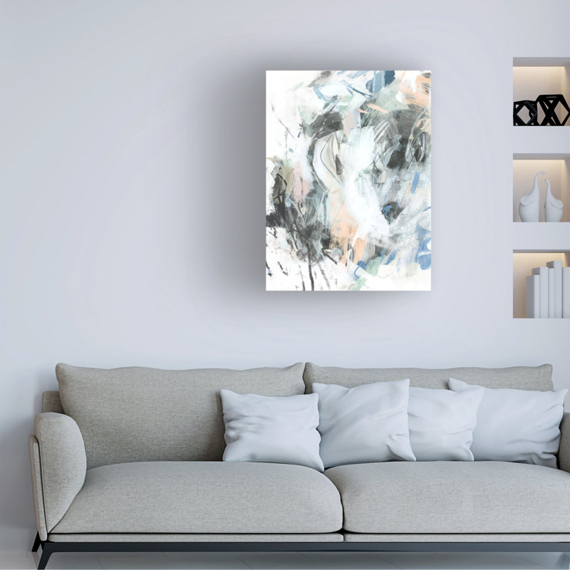 Art mural sur toile Wrought Studio ™ June Erica Vess Ice Path II, H 19 po x l 14 po