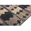 Scandinavian Hand Knotted Wool Geometric Area Rug-1689329363