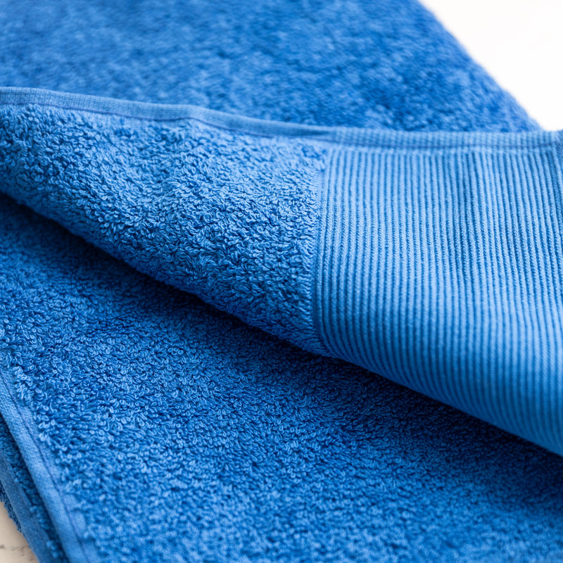 Harbin Cotton Plush Bath Sheet, Royal Blue