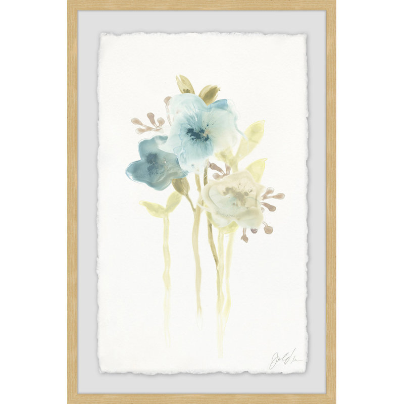 Bluebell II 1 Piece Single Picture Frame Painting, 30 cm H x 20 cm W x 4 cm D