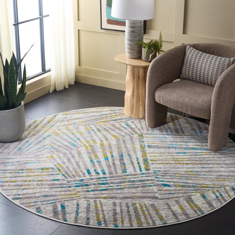 Tapis abstrait Cosner Skyler Performance