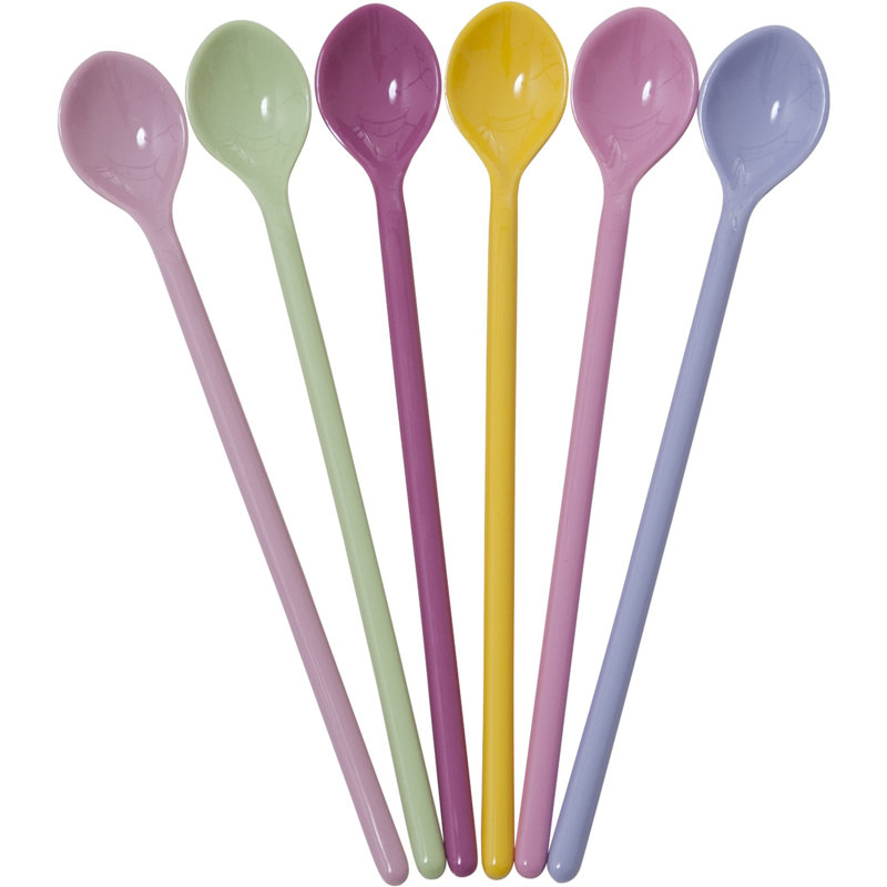 Cuillère à boisson glacée Hymel, Rose pastel
