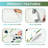 12 In. X 12 In. Vinyl Peel And Stick Backsplash, Wall Tile For Kitchen And Bathroom, Multi-colored (10 Sq. Ft.)