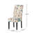 Olin Contemporary Upholstered Fabric Dining Chairs with T-Stitch Detailing and Wooden Legs-2125990454