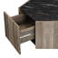 Table basse hexagonale en bois rustique rétro-984983715