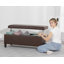 Banc de rangement en similicuir-1351984923