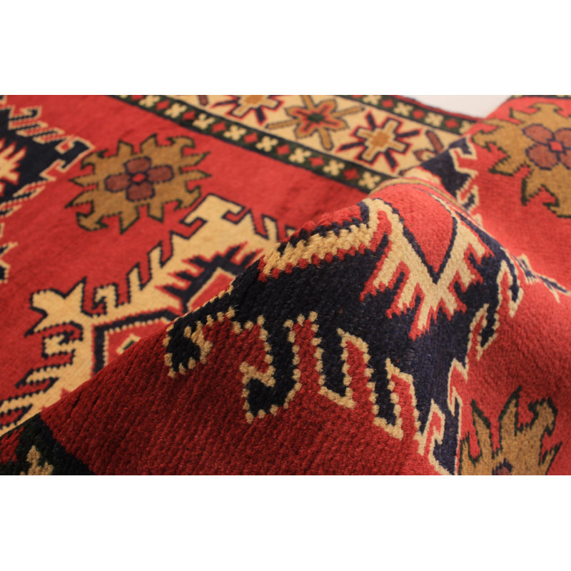 Tapis d’intérieur en laine de couloir 2 pi 9 po x 9 pi 4 po à la main one-of-kind-noué la 2010 one kargahi Kalen