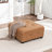 Ashyiah 32'' Wide Upholstered Tufted Ottoman-29695595