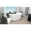 Baignoire de trempage autoportante en acrylique 59 po. X 28 po.