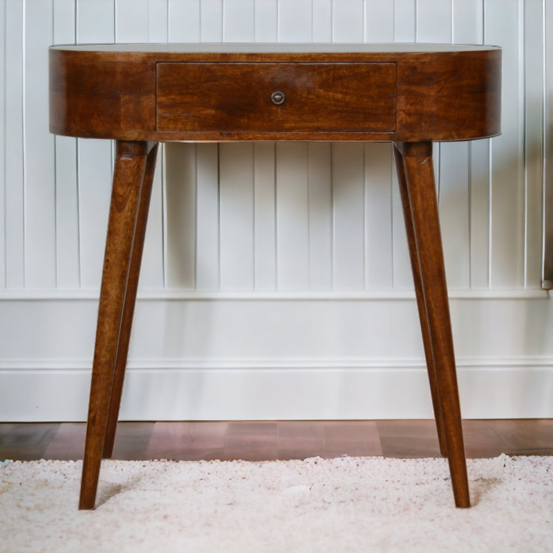 Console en bois massif Gunel