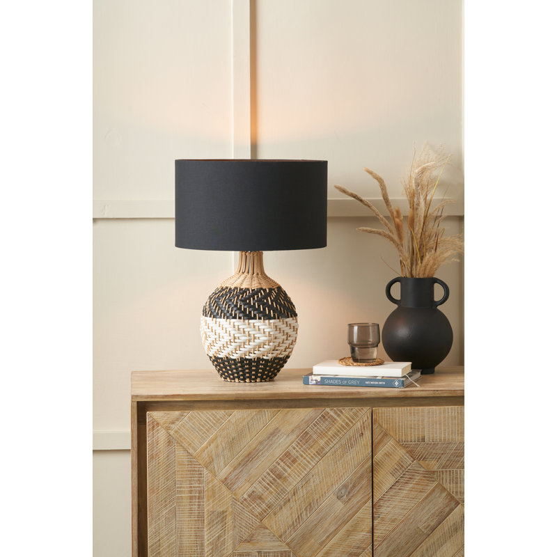 Faolan Wicker/Rattan Table Lamp